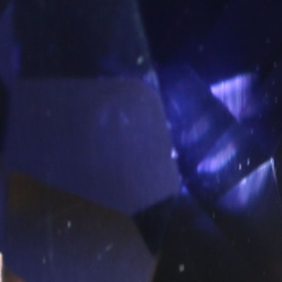 Iolite 3.01ct Solid 18K Yellow Gold Ring - Picture 3 of 8